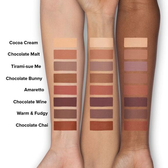 Too Faced Whipped Chocolate Wine Matte Liquid Eyeshadow (Mauve Purple) - Picture 3 of 11